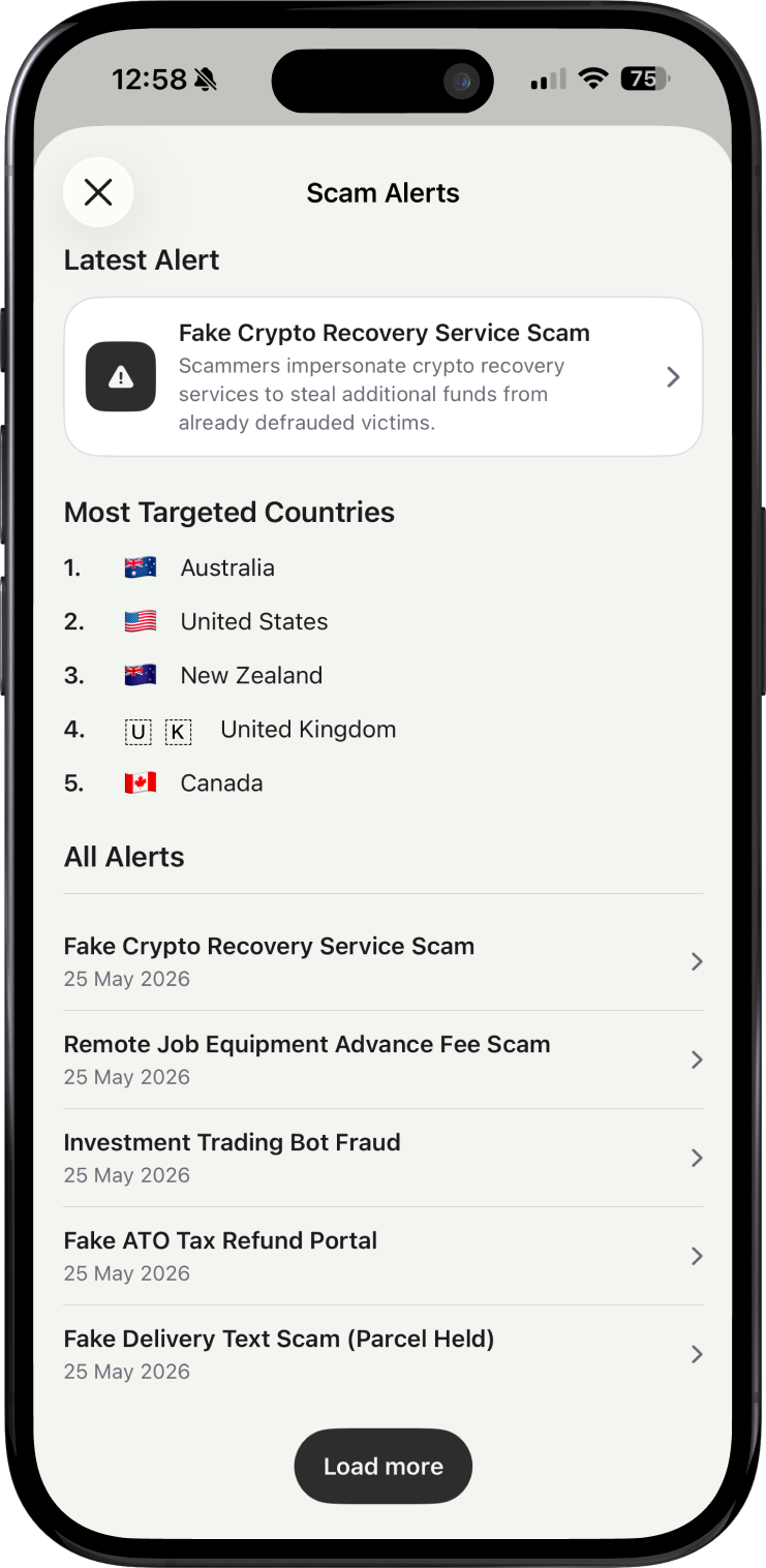 Scam Alerts