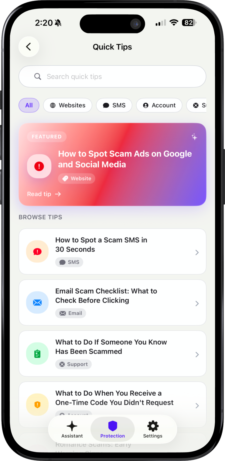 Scam Safety Guides
