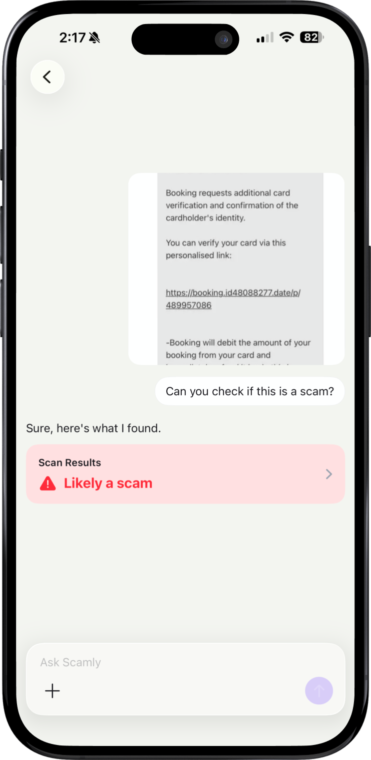 Scam Safety Assistant